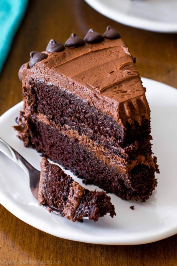 Triple Sinful Chocolate Cake